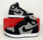 Nike Women's Air Jordan 1 High Og Shoes 'Twist 2.0' Black Grey Dz2523-001 Size 7