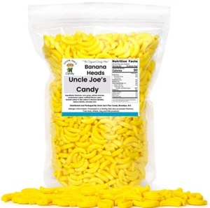 Bananarama Süßigkeiten 5 Pfund Bananenrunzen Bananenköpfe - Bild 1 von 9