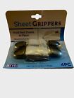 Sheet Grippers - Holds Bed Sheets in Place - 4 Piece New In Box