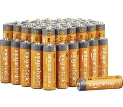 48 Pack AA Alkaline High-Performance Batteries 1.5V  - Image 1 of 2