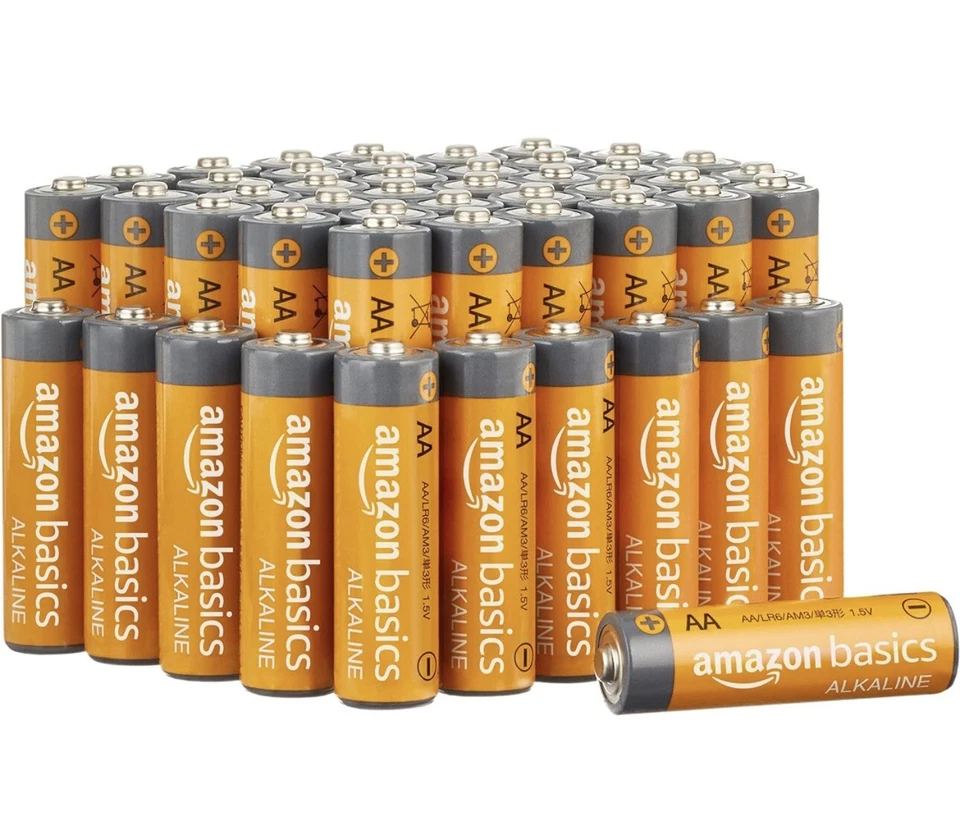 48 Pack AA Alkaline High-Performance Batteries 1.5V  - Image 1 of 2