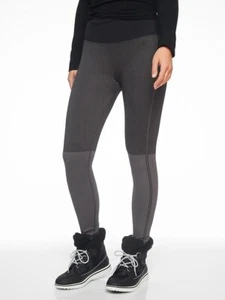 Capa base ATHLETA Flurry Colorblock, nueva sin etiquetas, tamaño pequeño, campanas plateadas/negro T-1 - Imagen 1 de 3