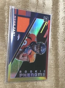 2019 Donruss Optic Noah Fant Rookie Phenoms Jersey Red & Yellow Prizm - Picture 1 of 2