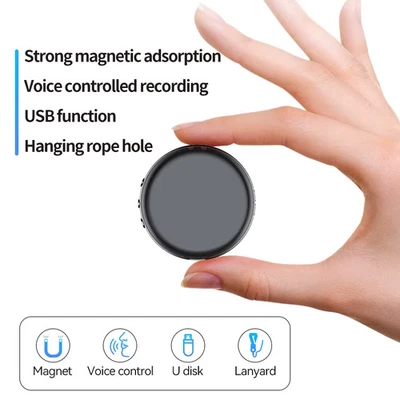 4-64GB Digital Voice Recorder USB Flash Driver Magnet Dictaphone AudioMP3 Player - Image 1 of 4