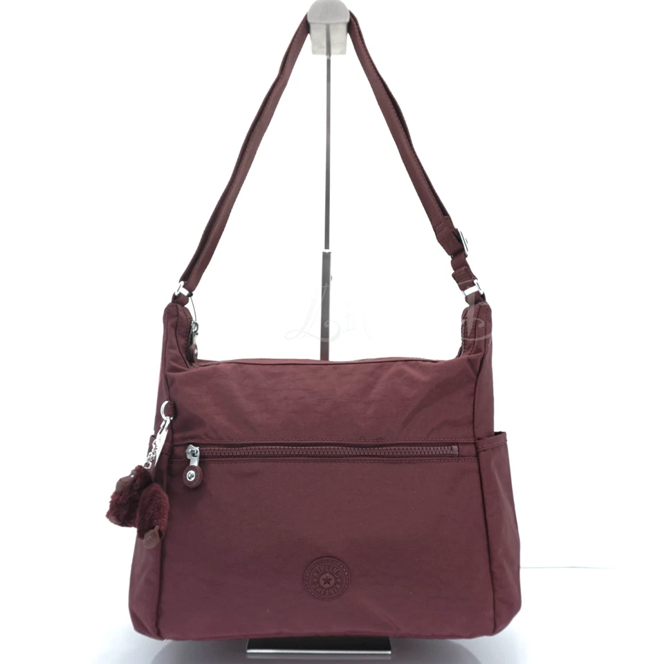 Kipling Hb6628 Alenya Crossbody Shoulder Bag Purse Polyamide Black Tonal