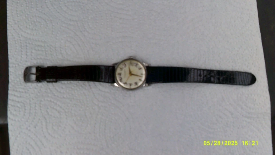Armbanduhr IWC Schaffhausen Herren Vitage Handaufzug -Originlband u, Schließe - Bild 1 von 4