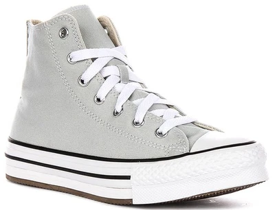 Converse A13122C Ct Zapatilla Lace Up Junior Para Mujeres En Azul Claro UK 3 - 7 - Imagen 1 de 4