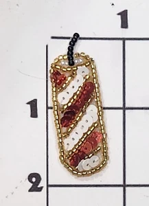 Firecracker Patch Sequined Sew On Cosplay Upcycle Costume Embellishment - Picture 1 of 1