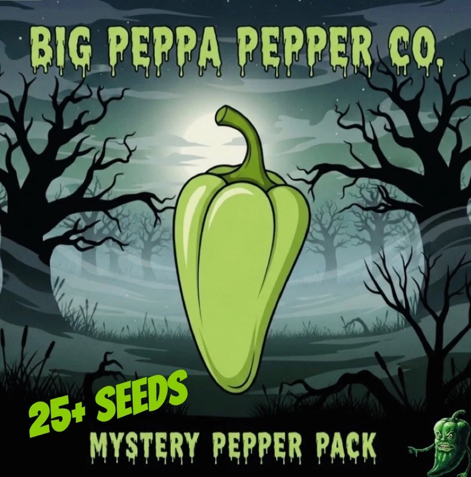 [PAQUETE DE PIMIENTA MEZCLA MISTERIOSA 25+ SEMILLAS MIXTAS AL AZAR] ¡ENVÍO GRATUITO! Foto 1 de 1