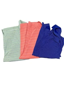 FootJoy Lot Of 3 Performance Polo Shirts Size Medium EUC - Picture 1 of 7