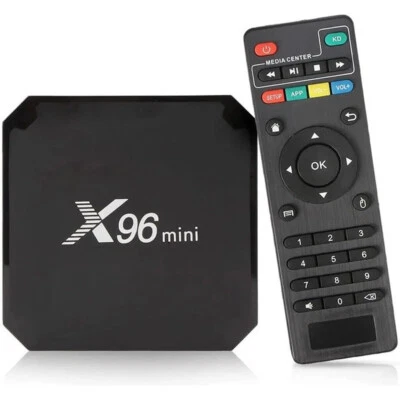 Android TV Box X96 Mini Kit completo Per TV WIFI 4 core H.265 A53 8GB Rom + 1GB - Immagine 1 di 4