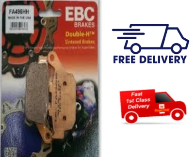 FITS Honda AD V7 50 2017  2018 EBC Sintered REAR Disc Brake Pads FA496HH X1 SET - Image 1 of 2