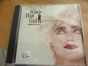 CD Madonna Who's that Girl Original motion Picture Soundtrack German Pressing - Picture 1 of 5
