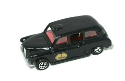 Vintage Corgi Black Budgie London Taxi Hamleys Red Interior Doors Open - KB16 - Image 1 of 4