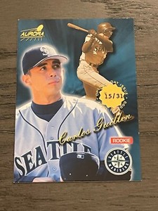 1999 Aurora Opening Day Issue Carlos Guillen #177 Seattle Mariners 15/31