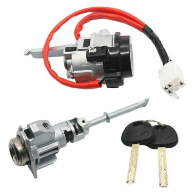 Cerradura de encendido y control central para coche Hyundai IX35 cilindro de cerradura de puerta con 2 llaves## Foto 1 de 4
