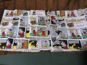 8 Dennis the Menace hausgemachte Servietten 18""x17"". D - Bild 1 von 3