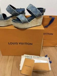 Louis Vuitton Sandals Monogram Denim Starboard Line - Picture 1 of 7