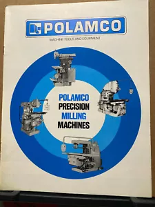 Vtg Polamco Catalog Polish-American Machinery Corp Milling Machines Tools 1982 - Picture 1 of 3