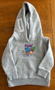 Disney - Stitch Fruits & Flowers Hooded Sweatshirt - Grey - Age 2 Years - New - Picture 1 of 5