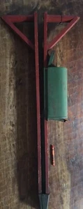 Antique Hand Corn Seed Planter Seeder Primitive Farm Tool 34” Tall - Picture 1 of 6