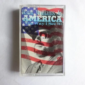 Hank Williams Jr / America The Way I See It Cassette - Picture 1 of 5