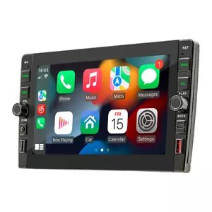 Radio Car Stereo Androids GPS Navigation Bluetooth Multimedia Player WiFi 2Din - Picture 1 of 24