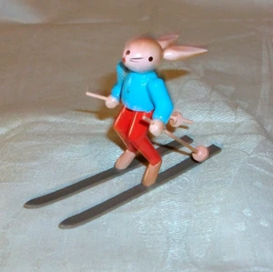 Osterhase m .Skiern - Erzgebirge - Esco - Bild 1 von 3