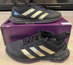 *Adidas Adizero Ubersonic 4 Black Panther Purple Marvel (GX9843) size 9 (Men) - Picture 1 of 9
