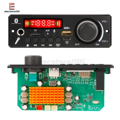 200W Amplifier Bluetooth 5.0 Audio Decoder Board USB FM Radio MP3 Music Player - Bild 1 von 4