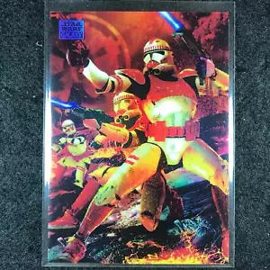 2024 Star Wars Cromo Galaxia IMPERIAL SHOCK TROOPERS Base Refractor #12 - Imagen 1 de 1
