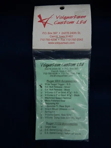 Volquartsen Custom Ruger MKII Extended Bolt Release Silver - Picture 1 of 2