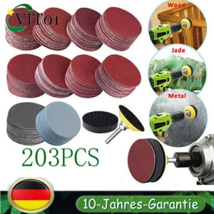 Schleifscheibe Schleifteller Schleifpapier 5cm für Dremel Proxxon Körnug 80-3000 - Bild 1 von 20