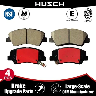 Front Carbon Fiber Ceramic Brake Pads for Dodge Attitude 2015 Hyundai Accent Foto 1 de 4