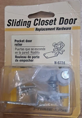 Prime-Line Pocket Door 4 nylon wheel assembly for 3/4" double J track N-6724 - Image 1 of 4