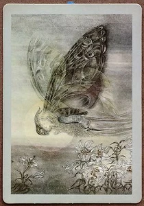 Sulamith Wulfing Floating Vintage Original Verkerke Holland Lithographie Karte 1960 - Bild 1 von 1