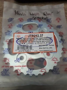 HONDA WAVE 110 REAR SPROCKET 2012 - 2015 37 TOOTH 420 PITCH ( JTR212.37 ) - Picture 1 of 2