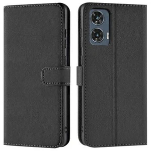 Housse de protection pour téléphone portable Motorola Edge 50 Fusion sac pliant housse de livre étui à rabat - Photo 1/6