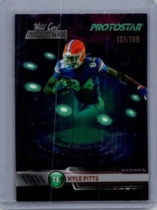 2021 Wild Card Alumination - Protostar #PS-12 Kyle Pitts /199 - Picture 1 of 2