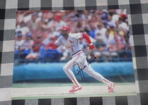 Ozzie Smith Signed 8x10 Photo St. Louis Cardinals Hall of Fame - Picture 1 of 1