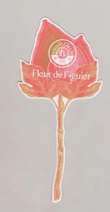 Carte publicitaire - advertising card - Fleur de Figuier Roger & Gallet - Picture 1 of 1