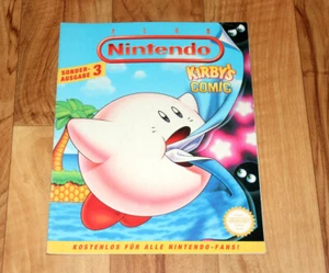 1996 Vintage Kirby's Adventure Nintendo 64 N64 Very Rare Kirby Comic Magazine - Picture 1 of 8