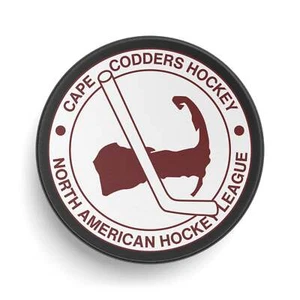 Cape Codders Massachusetts North American League '74-76 Hockey Puck - Bild 1 von 5