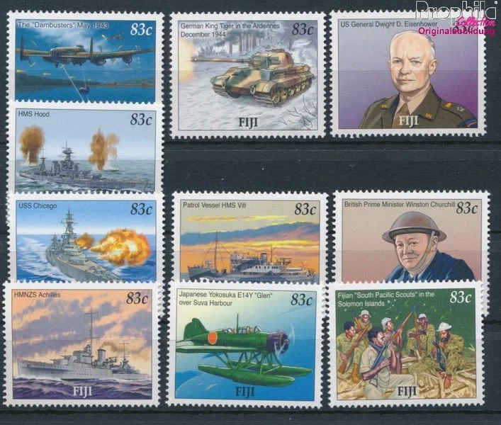 Estampillas Fiji-Islas 2005 Mi 1113-1122 (emisión completa) sin montar como nuevas (10567383 Foto 1 de 1