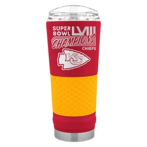 Kansas City Chiefs 24oz Super Bowl 58 Champions Draft Tumbler - NFL - Picture 1 of 1