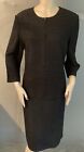 Fabulous, New with Tags St John Knits Skirt Suit in black color Knit size 16 /XL