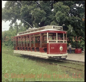 RELIC Railway Equipment Leasing & Investment Streetcar 441 Orig 120 Neg So Elgin - Picture 1 of 1
