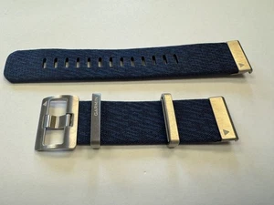 Garmin QuickFit 22 mm bracelet en nylon tissage jacquard - Indigo NUMÉRO DE PIÈCE 010-12738-02 - Photo 1 sur 3