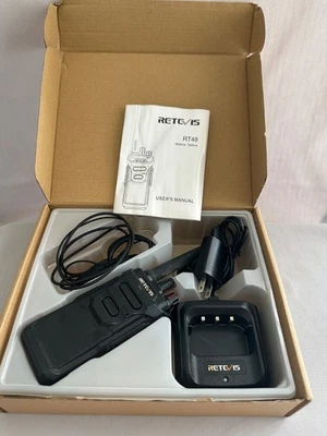 5 - Retevis RT48 Waterproof Walkie Talkies Heavy Duty 2 Way Radio - Image 1 of 3