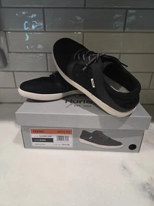 Men's US 10.5 Hurley Shoreline Black Sneakers - Picture 1 of 5